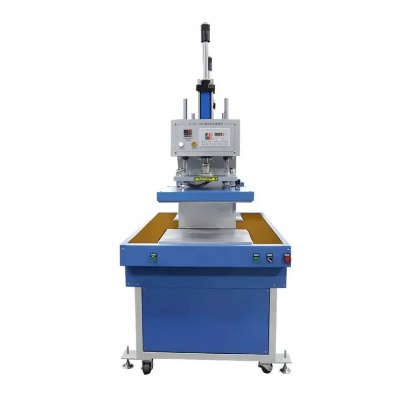 2026 hot sale 400*400mm Double Head Heat Press Machine Silicone Molding Embosser for Garment Textile Processing