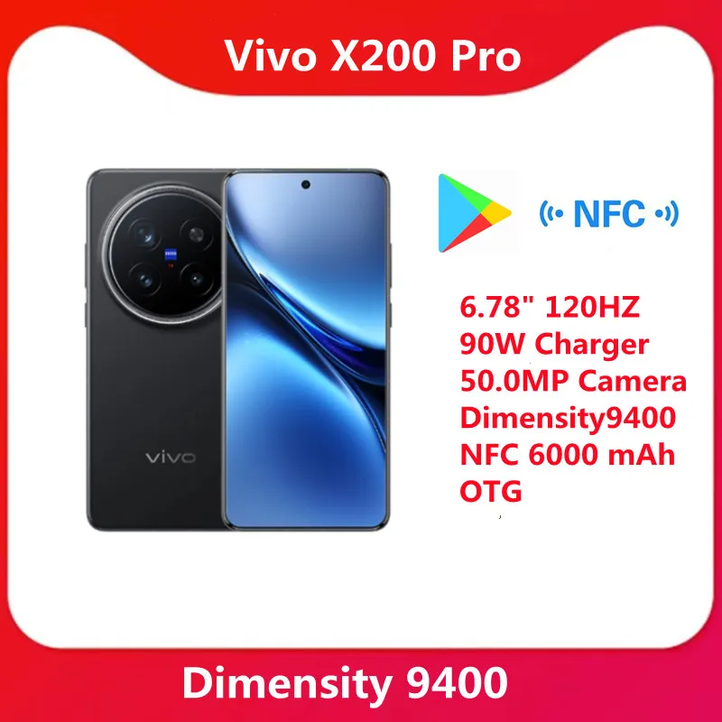 Original Vivo X200 Pro 5G SmartPhone 6.78