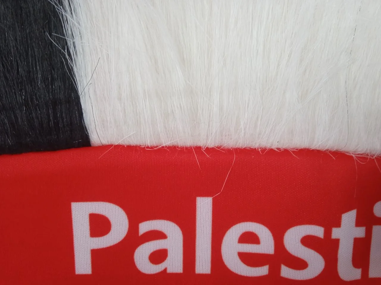 Flagnshow Free Size Palestine Flag wig headband