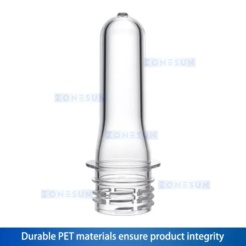 

ZONESUN PET Preforms 28mm Plastic Bottle Jar Mold Tube Raw Material Blow Molding Water Juice Production ZS-PCO1080