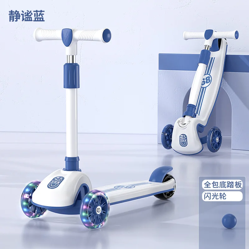 Scooter crianças 1 a 3 a 6 a 12 anos de idade menino menina criança bebê scooter de pedal