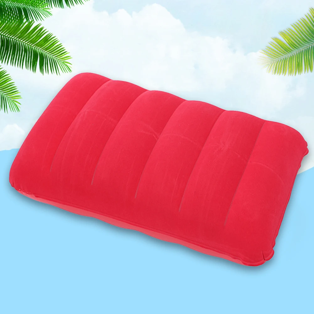 47x30cm Camping Cushion Pillow Portable Square Folding Pillow Foldable Comfortable for Neck & Lumbar Support