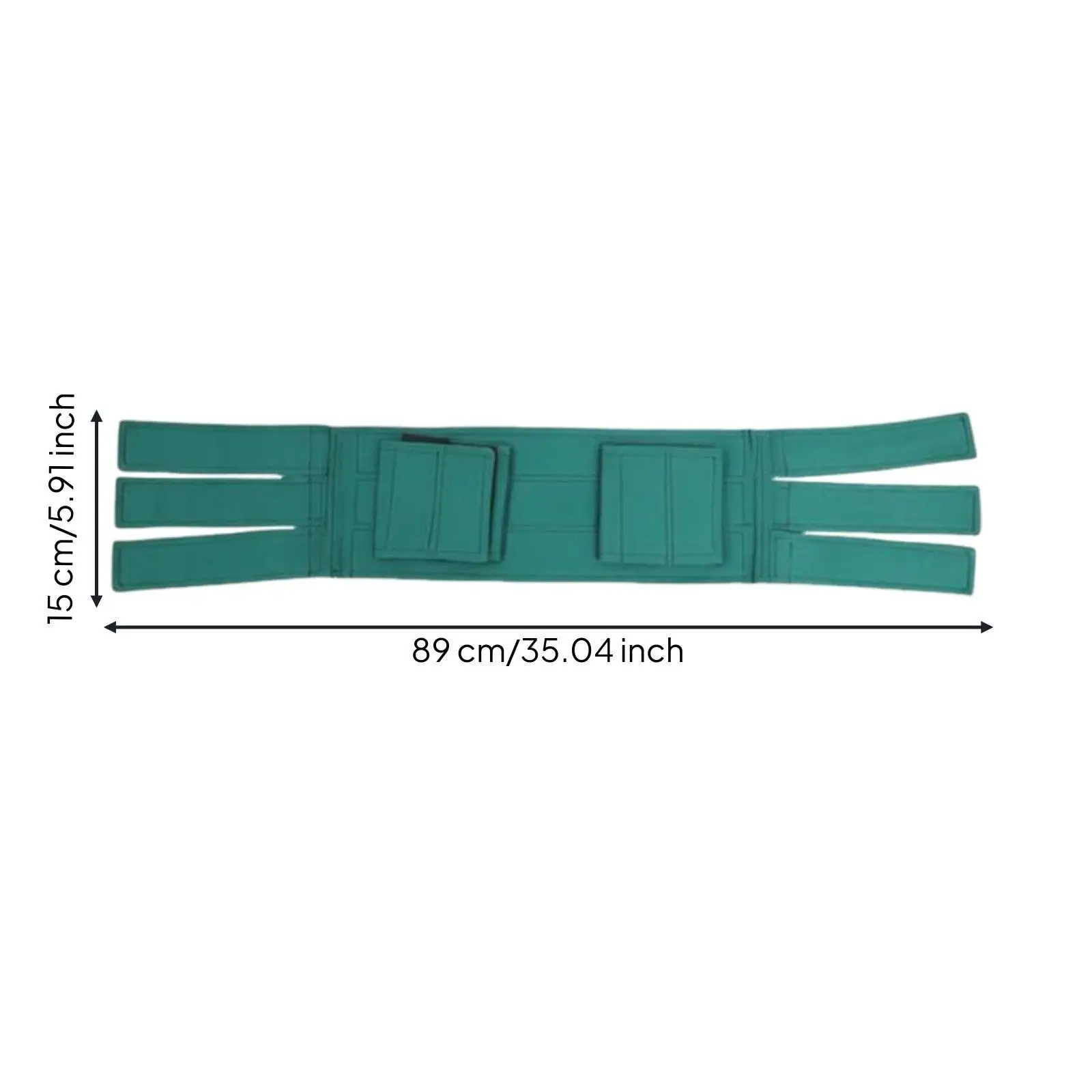 Leg Restraint Adjustable Twill Cotton Belt Secure Legs Protector Strap for Home Assistance