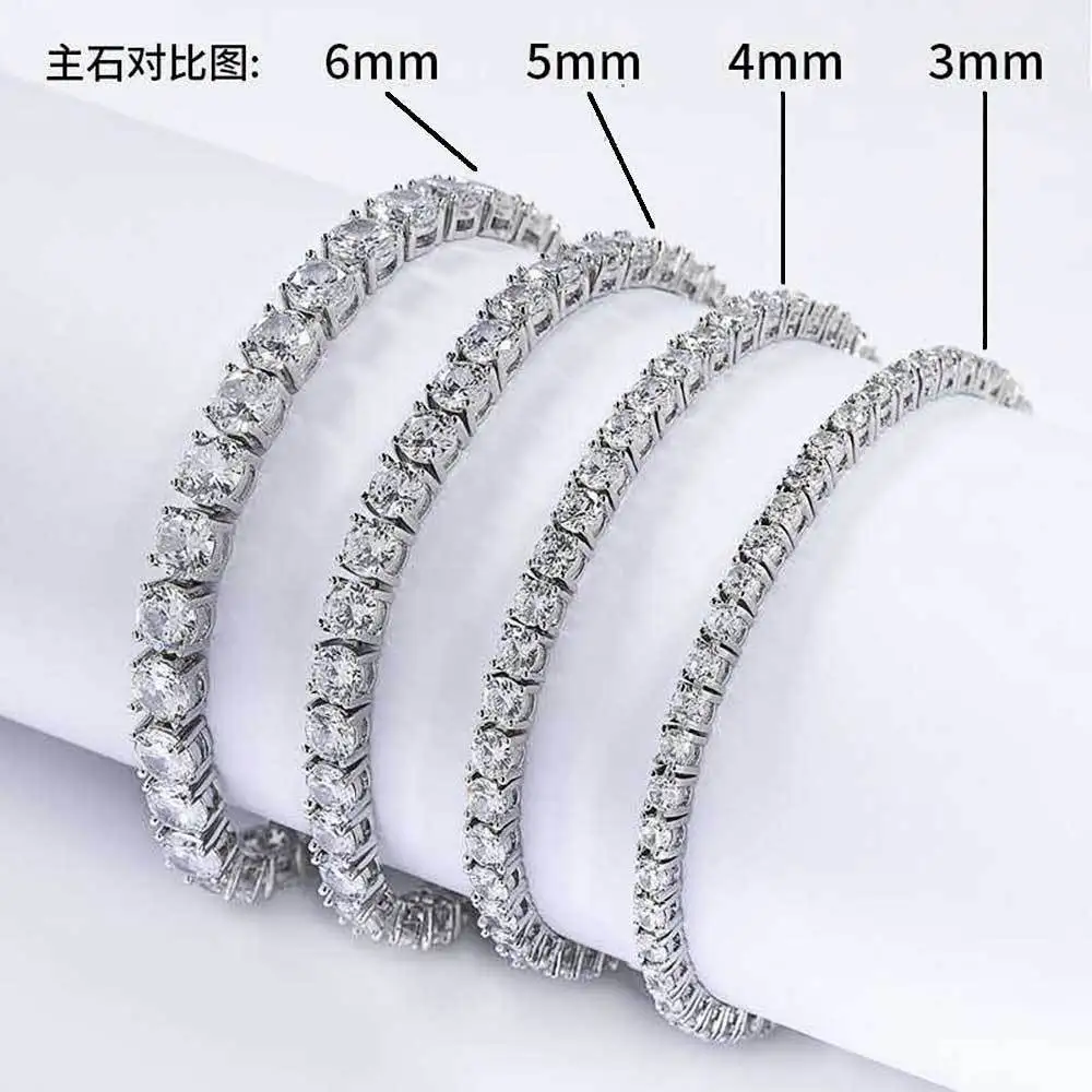 Thumbnail 4 - #31 Top Moissanite Tennis Bracelets Picks for Every Budget