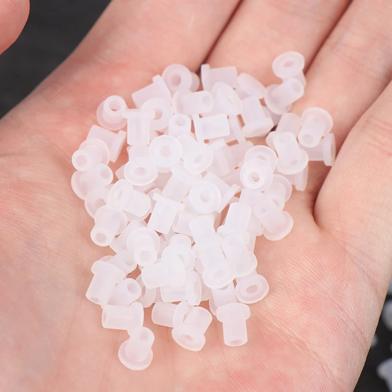 * New! 50pcs CISS DIY Acessories  Sealing Stopper Rubber Plug  Plugs Silicon Spigot For Use Ink  Ciss