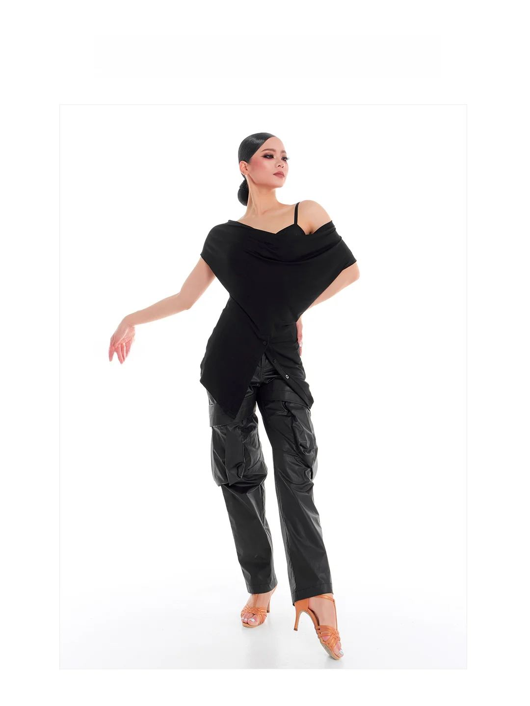 top-de-baile-latino-para-mujer-duyq-serie-003-hombros-caidos-dobladillo-asimetrico-talla-estandar-tejido-transpirable-un