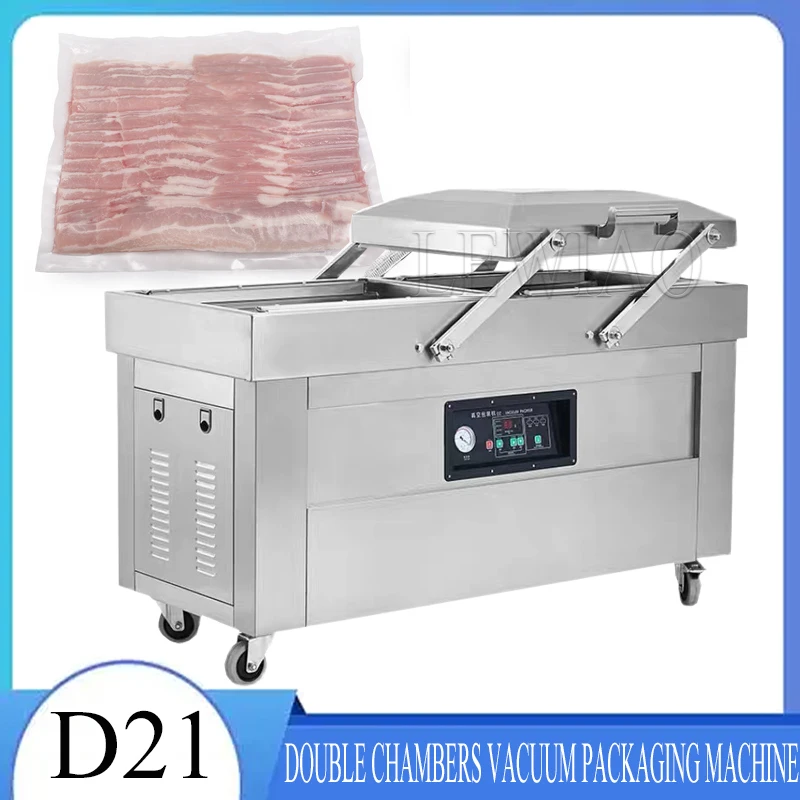 

Fully Automatic Vacuum Packer Sealer Machine Double Room Vacuum Packaging Machine Vacuum Sealing Pringting Machine