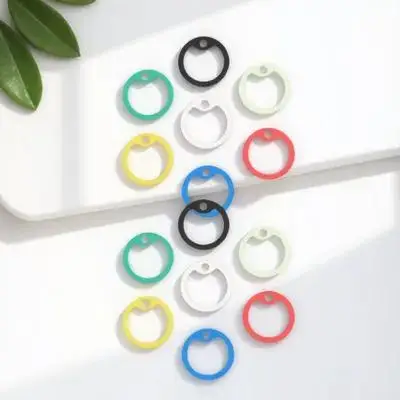 

14pcs Silicone Pet Tag Silencers For Dog Cat Id Name Tags Mute Hoops Noise Reducing Quiet Pet Supply Dog Tag Ring