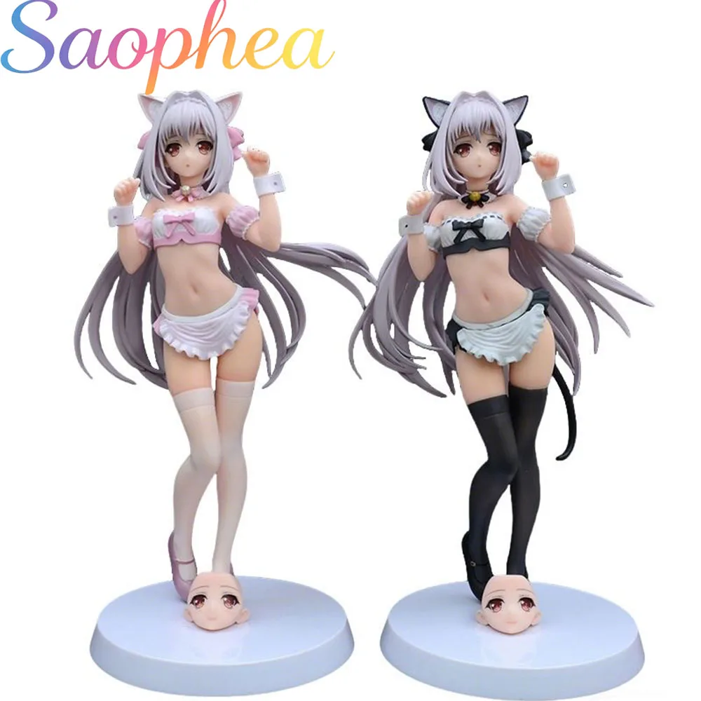 Sakurakoji Runa Nekomimi Maid Ver.Figure, Anime PVC Collectible Figure