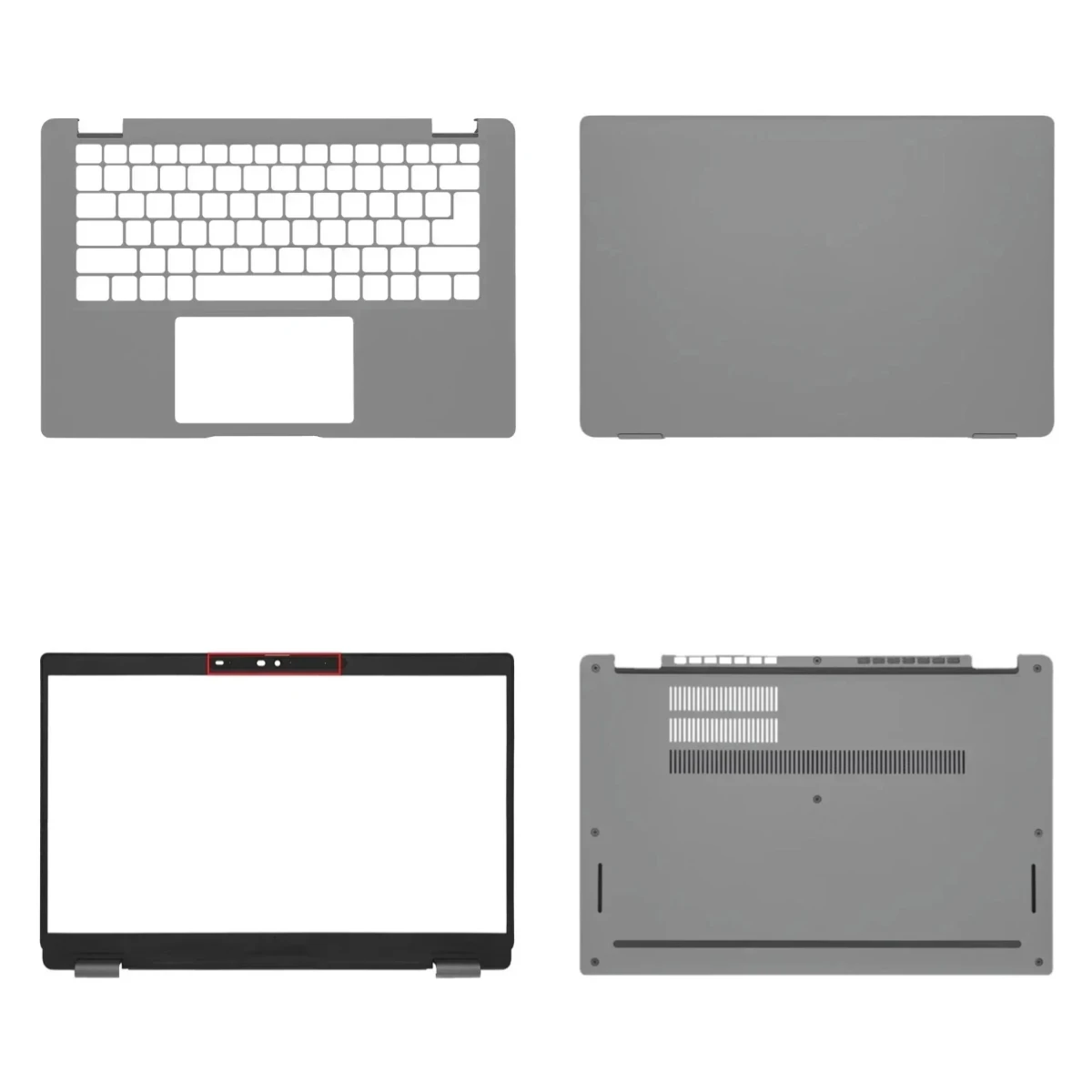 Suitable for Latitude 5320 E5320 Laptop Series: LCD Top Cover, Front Panel, Palm Rest, Bottom Cover, Hinges, ABCD Case, Keyboard