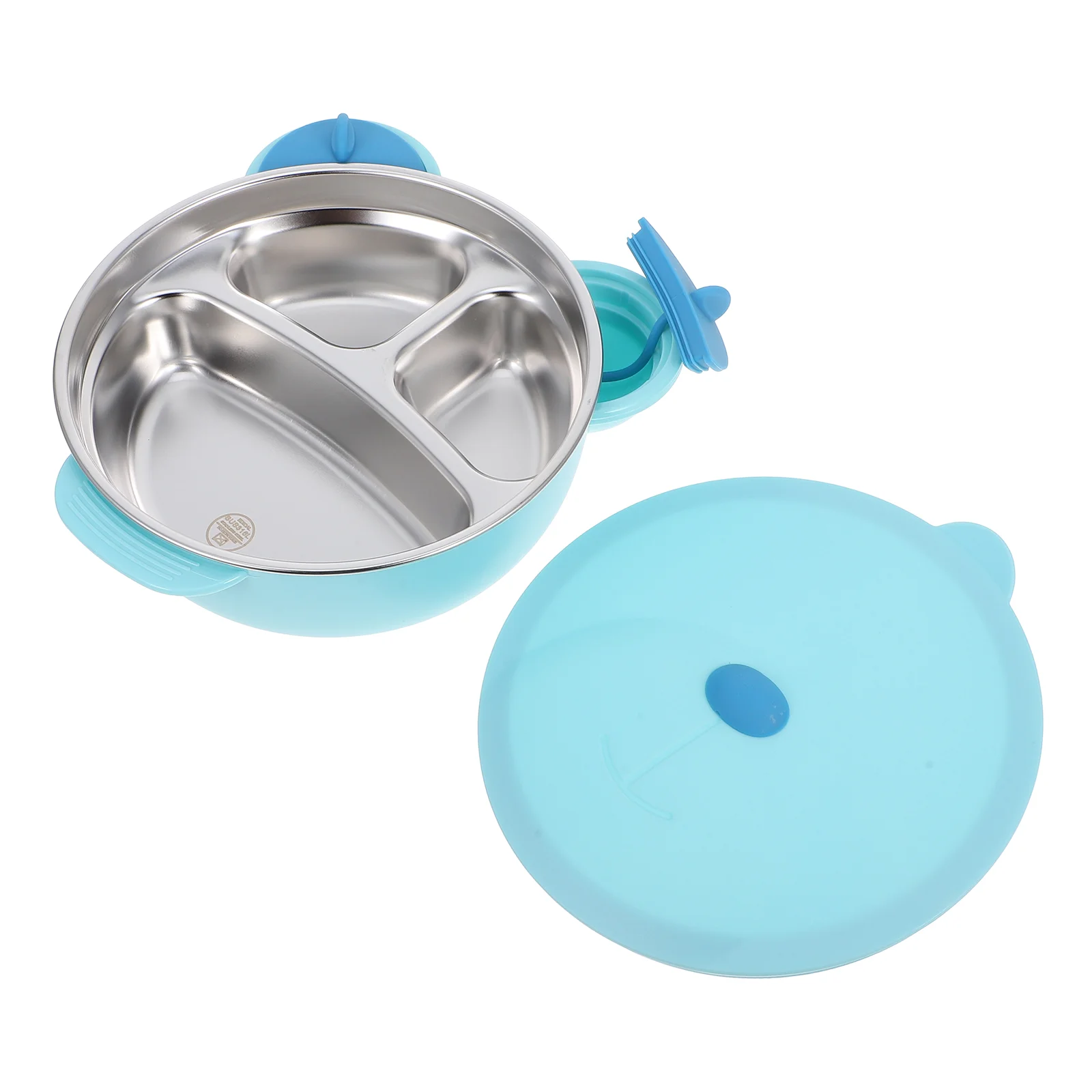 Baby Insulated Bowl Suction Toddler Utensils Kids Double Stainless Steel Feeding Bowls