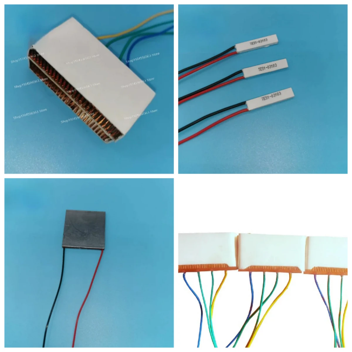 

Mini Thermoelectric Cooler Module TES1-3103 3.7V Peltier Refrigeration Cooling Plate for DIY Electronics Ice Cold