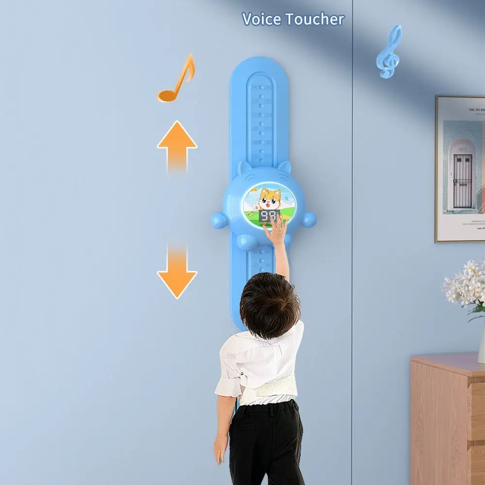 Picture 3: LED Digital Display Children's Jump Trainer Luminous Interactive Touch Jump High Counter Adjustable Height