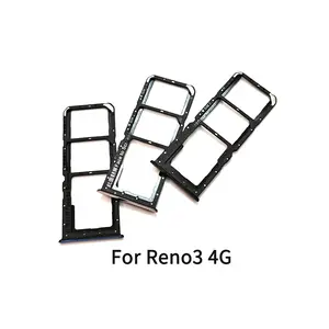 Bilashmart Oppo Reno3 SIM Card Tray Slot Holder Adapter Socket Repair Parts