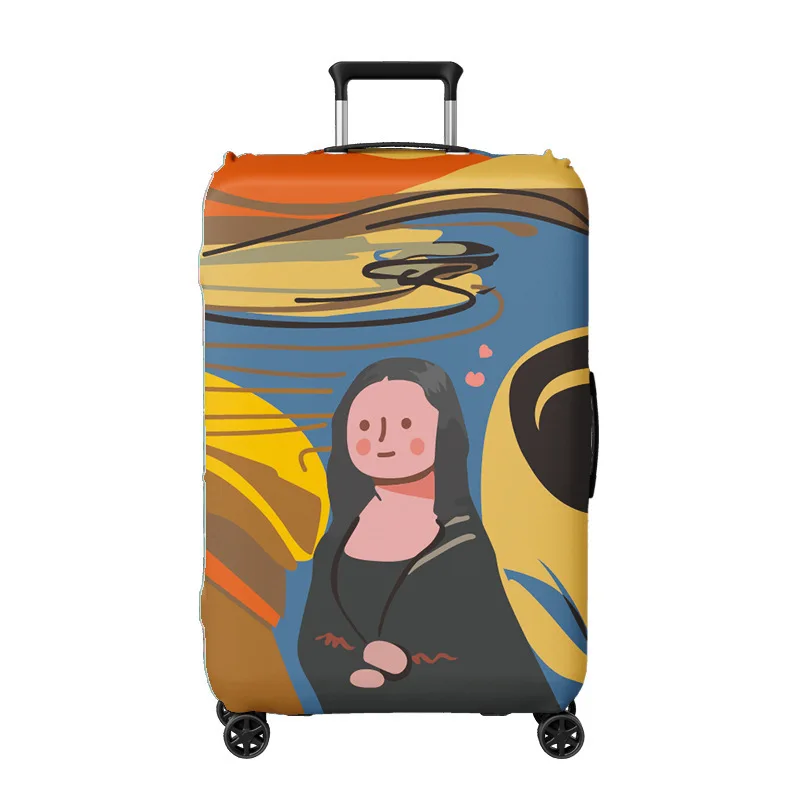 Rolling Luggage Case 2023 Fashion Sports Pull Rod Neutral Travel Case Cartoon Travel Case Protective Case