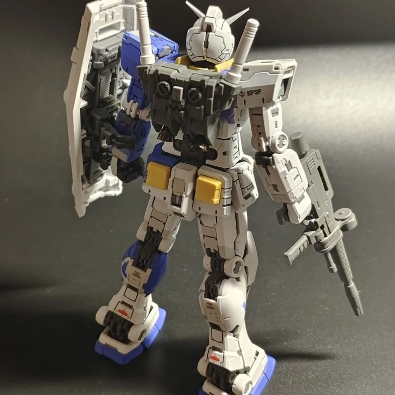 【منتج جديد】CHANGLONG 5501 RG 1/144 RX-78-2 Ver.2.0 Jiu Long Quan I اللون نموذج البدلة المتنقلة التجمع أطقم منمذجة هدايا عيد الميلاد