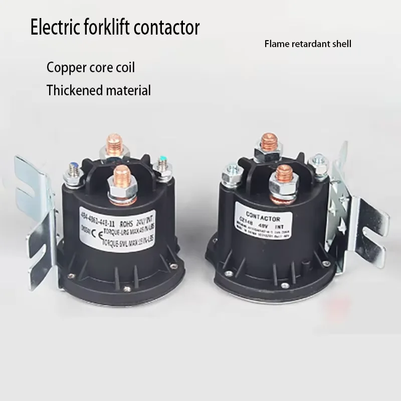 12V24V 48V electric forklift relay start switch, car tailboard DC contactor, stacker crane oil pump