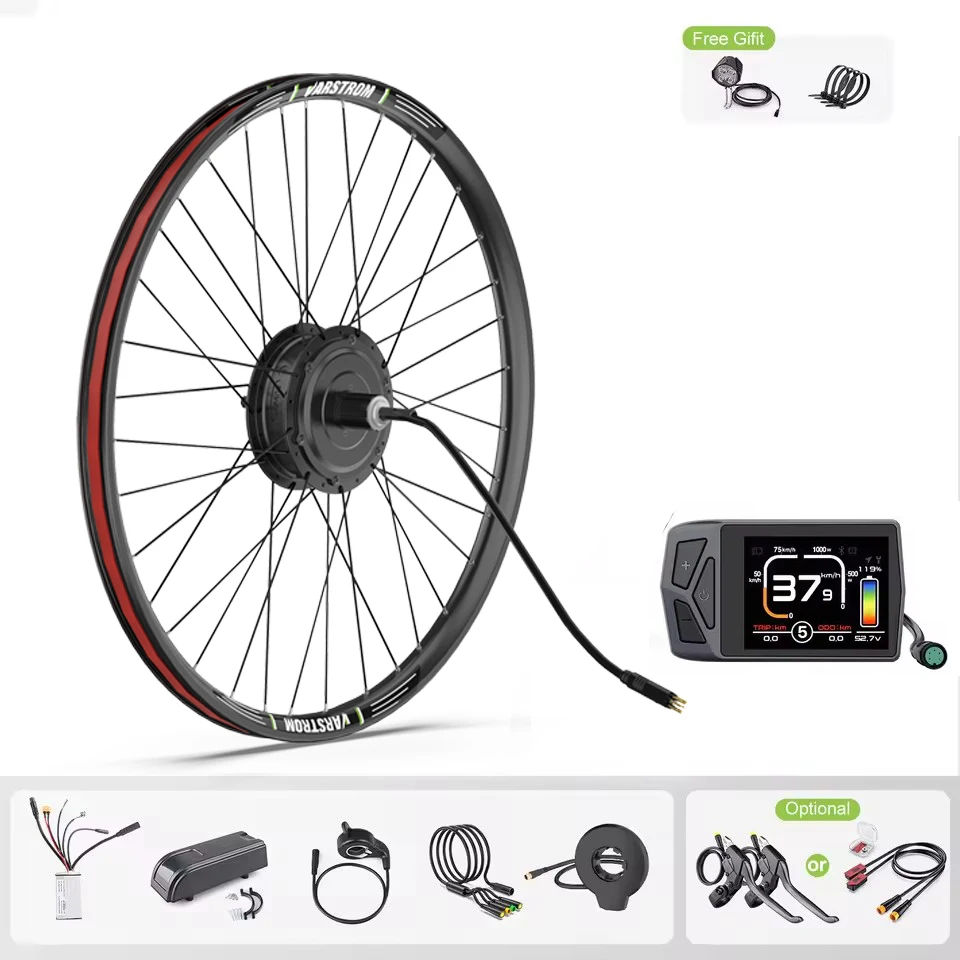 Bafang 500W Kit motore mozzo posteriore anteriore 48V Ebike Motore brushless Ruota motore bicicletta Kit di conversione bici elettrica 20-29 pollici 700C