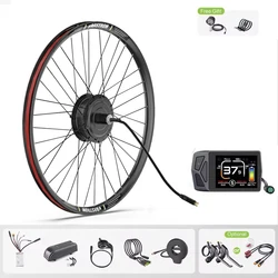 Bafang 500W Front Rear Hub Motor Kit 48V Ebike Brushless Motor Wheel Bicycle Engine Electric Bike Conversion Kit 20-29 Inch 700C