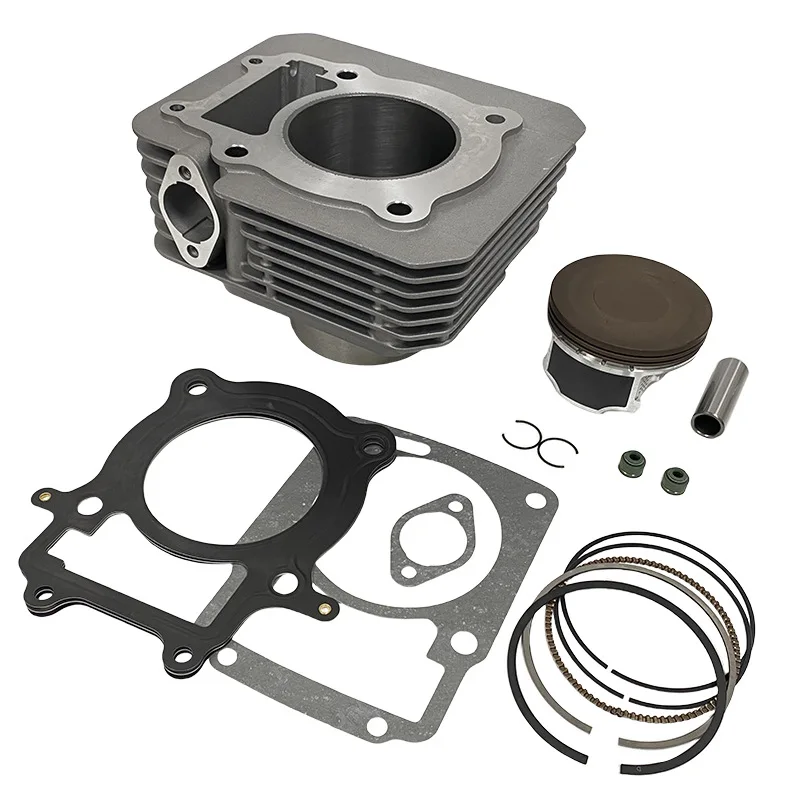 77mm Bore Complete Cylinder Piston Kit 172FMM 175FMM CB250‑F CPS350 Motorcycle Engine Cylinder Block Assembly Repair Spare Parts view 2