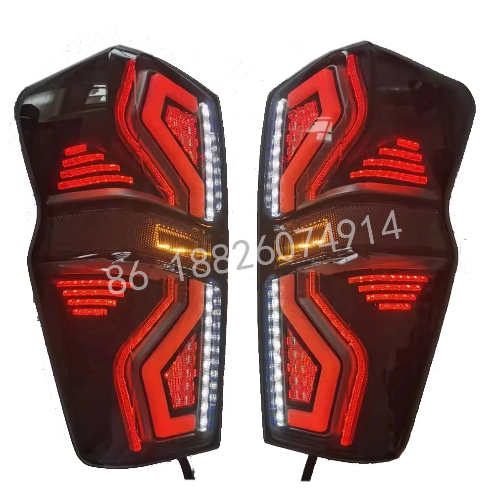 Dmax 2019 2020 2021 Tail light Demon Stripe Dmax Tail lamp Opera Facial Makeup Shape Tail light for dmax auto lighting system