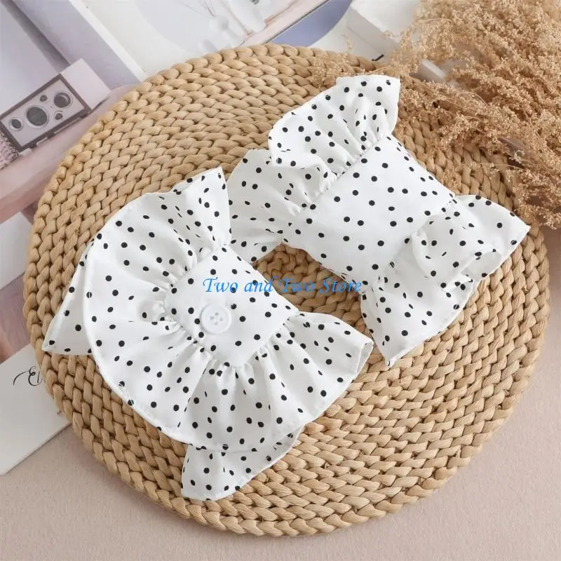 HX6F أزياء تكدرت سوار معصمه الكفة معصمه مع النقاط الديكورات الكاحل #5