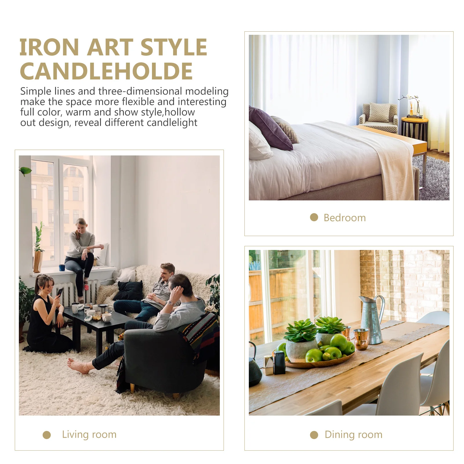 

1Pcs Simple Iron Shelf Exquisite Classical Fashionable Desk Decoration Circular Ring Stand Home Decor