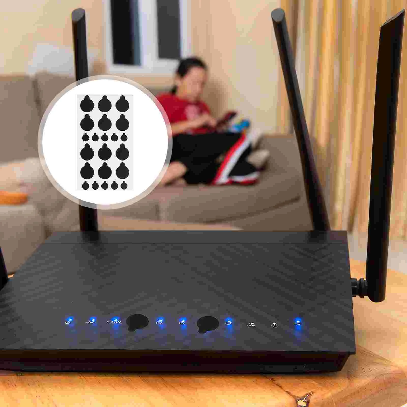 Pegatinas prácticas para cámara, autoadhesivas opacas, sombreado, LED, autoadhesivo de Pvc