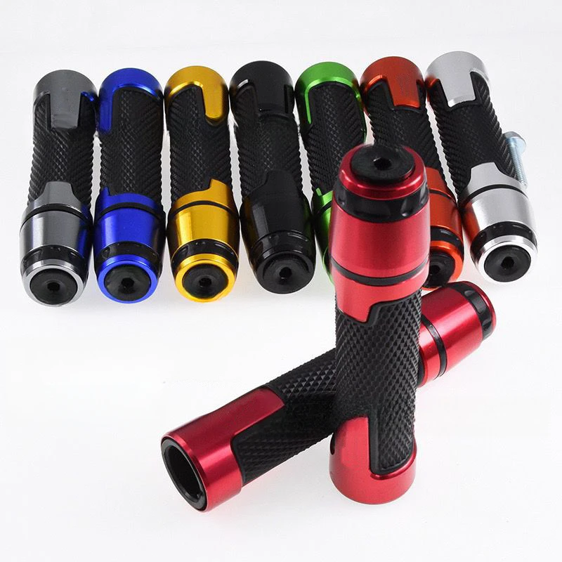 

Cross-Border Hot Motorcycle/Electric Vehicle Handlebar Grips: Rubber & Aluminum Alloy