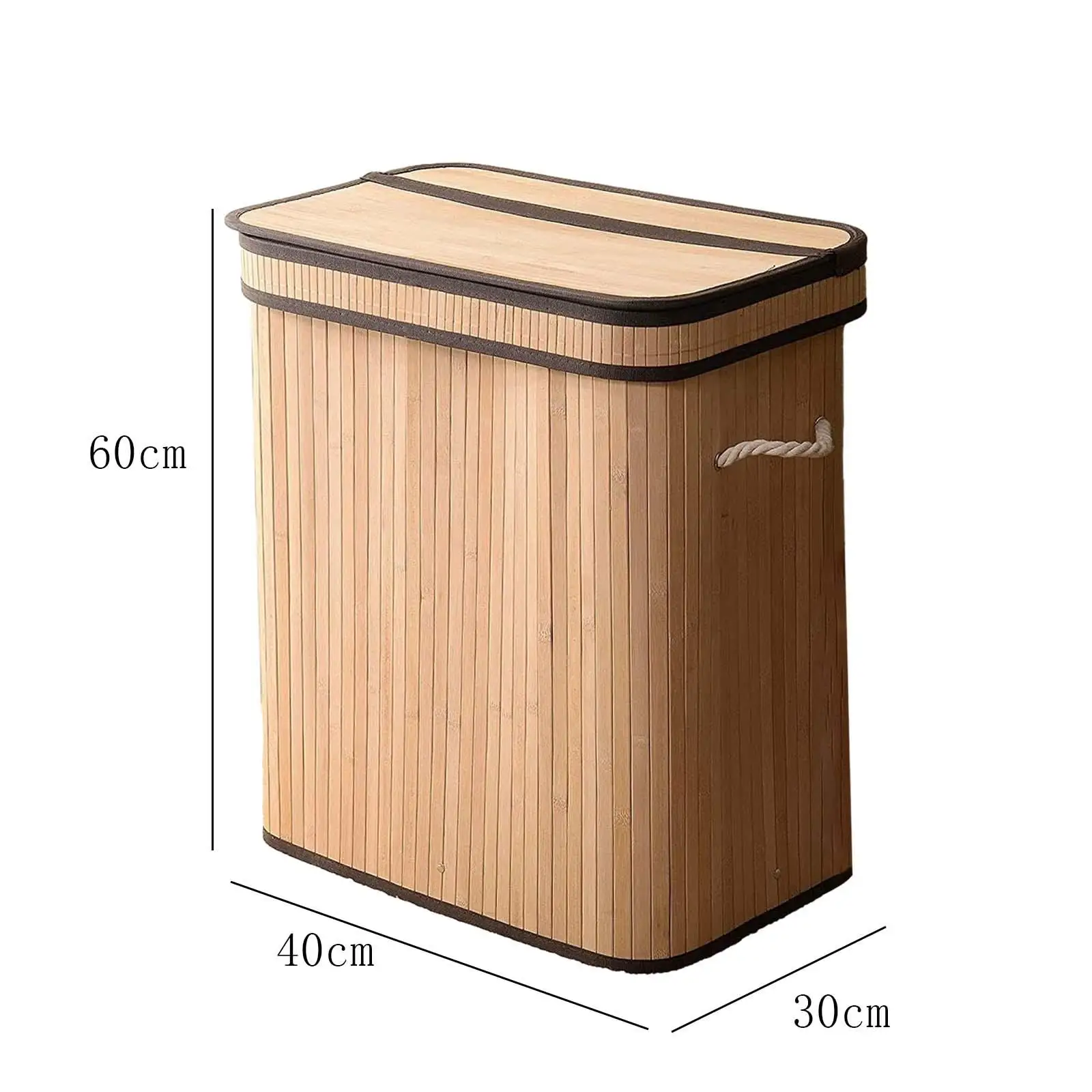 Large Laundry Basket Waterproof with Handle Portable Tall with Lid Laundry Hamper for Living Room Bedroom Dorm Bathroom Nursery