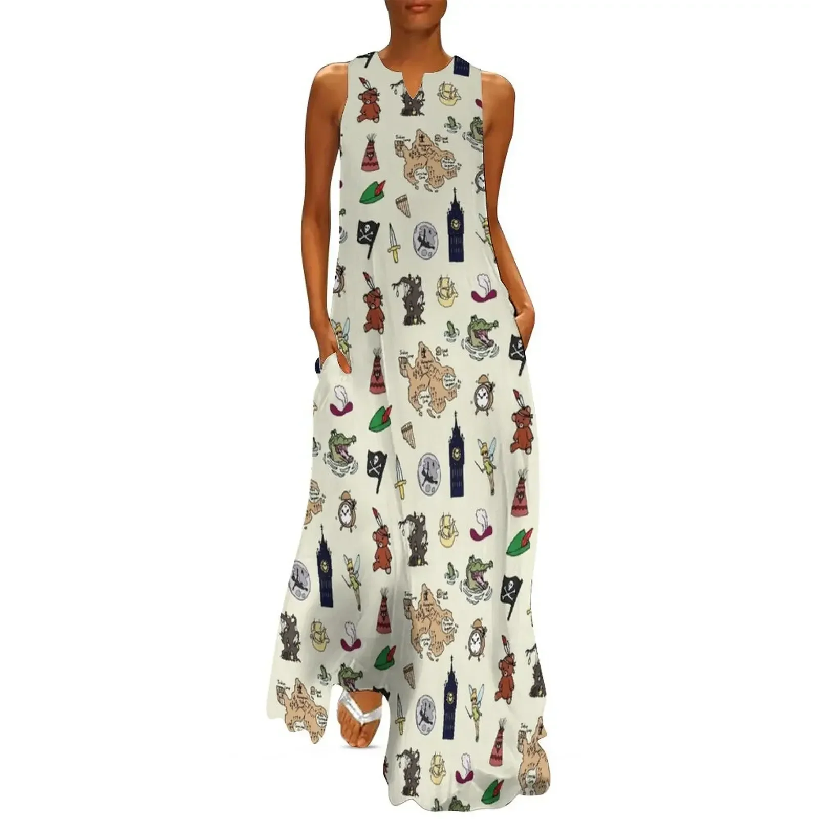 

Peter Pan Long Dress Woman clothes birthday dress for women elegant chic wedding evening dresses Party dresses for women Dress