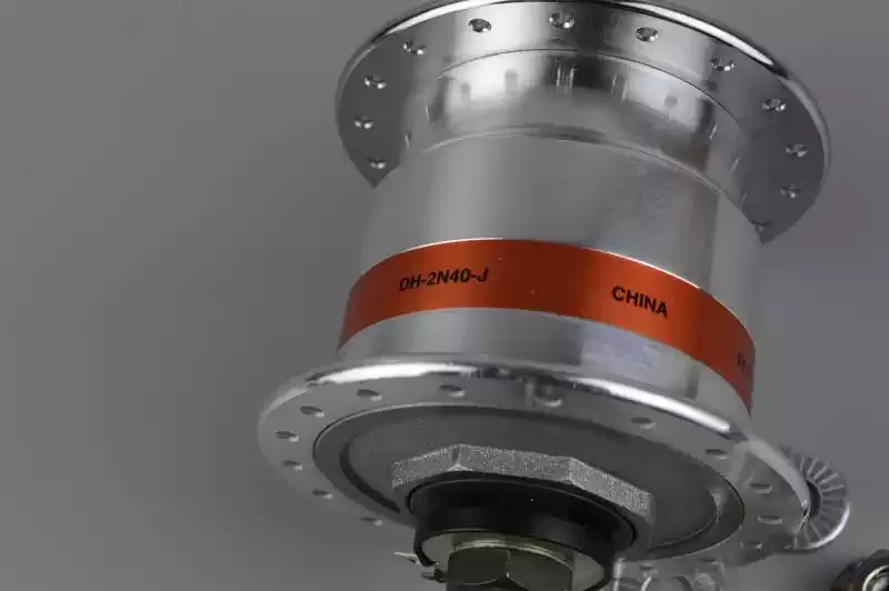 Brand New Front Dynamo Hub for Bicycle, 36 Holes, 6V 2.4W, V‑Brake, 93mm, Compatible with Nexus DH‑2N40‑J