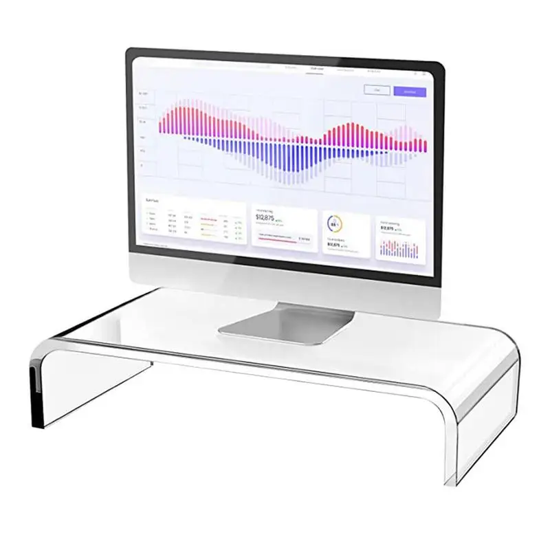 

Monitor Stand For Desk Desktop Monitor Riser Space-saving Table Organizer Table Storage Stand Desk Organizer For Storing PC