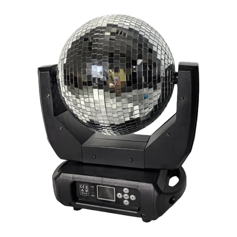 Moving Mirror Ball Stage Light DMX512 Rotating Globe light 540°Pan 180°Tilt Rotating Disco Ball  Effect Lighting for Club Event