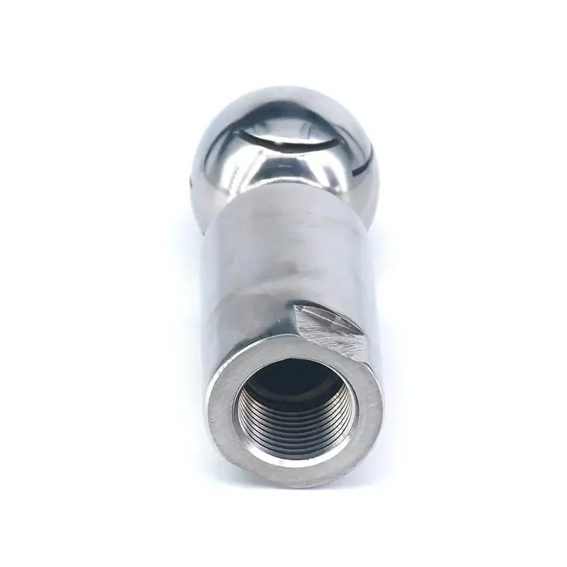 1/2" BSP Female Thread 304 Stainless Steel Sanitary Thread Rotary Spray Ball Tank Cleaning Ball