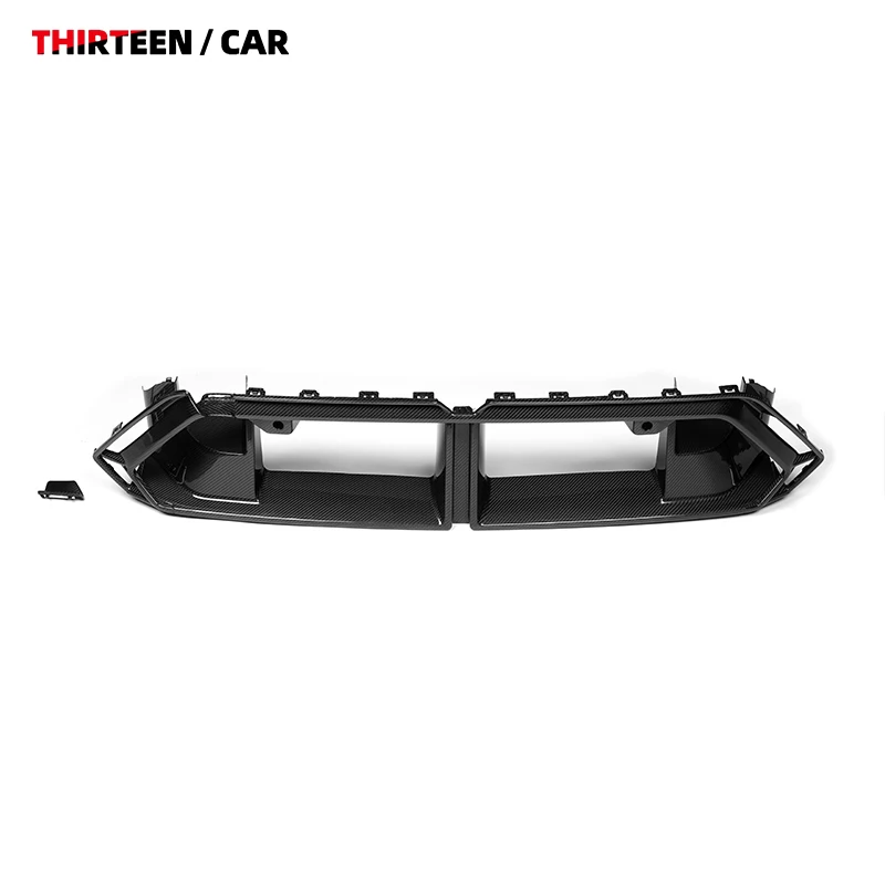 

High Quality Dry Carbon Fiber Front Bumper Lower Grill for BMW G90 G99 M5 Sedan 2024+ Carbon Grille Car Accessories