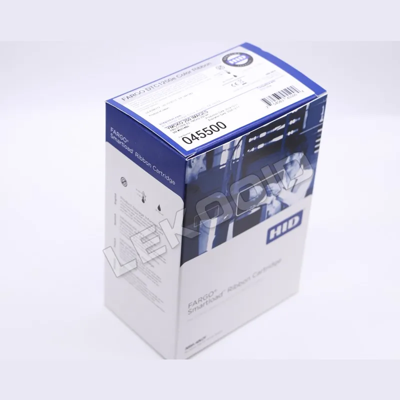 HID Fargo 45500 Color Ribbon DTC1250e Smart ID Card Printer 045500 YMCKO RIBBON
