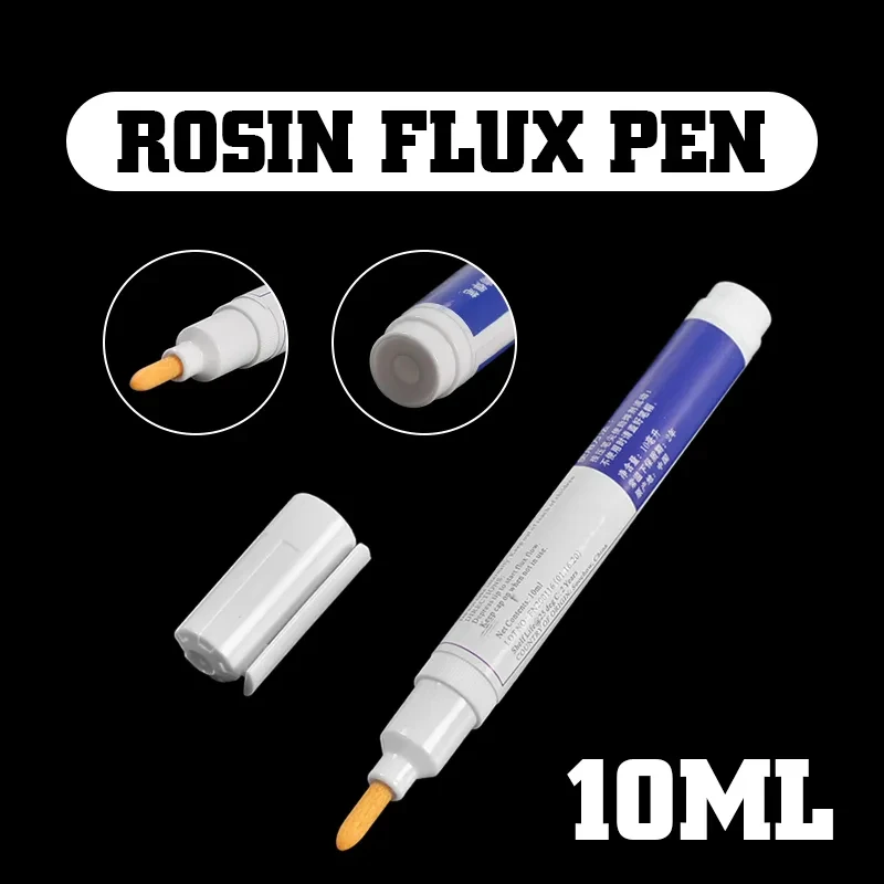 10 ml Soldering Rosin Flux Pen Low-Solid No-clean Welding Tool For Kester Soldering Solar Panel DIY Power Panel For Arduino