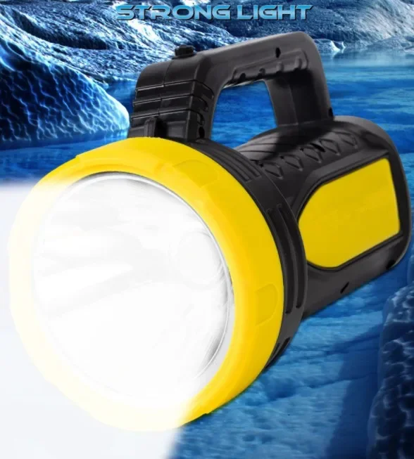 4000mah 10w wiederauf lad bares Licht Camping LED Taschenlampe tragbare Not suchleuchte