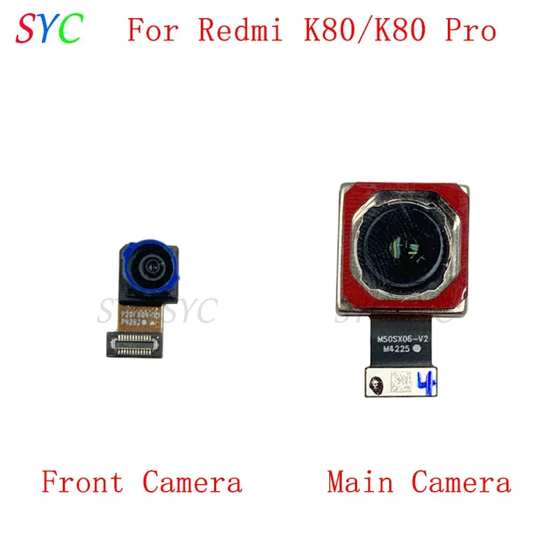 Rear Front Camera Flex Cable For Redmi K80 Pro X7 Ultra Back Main Big Small Camera Module Repair Parts