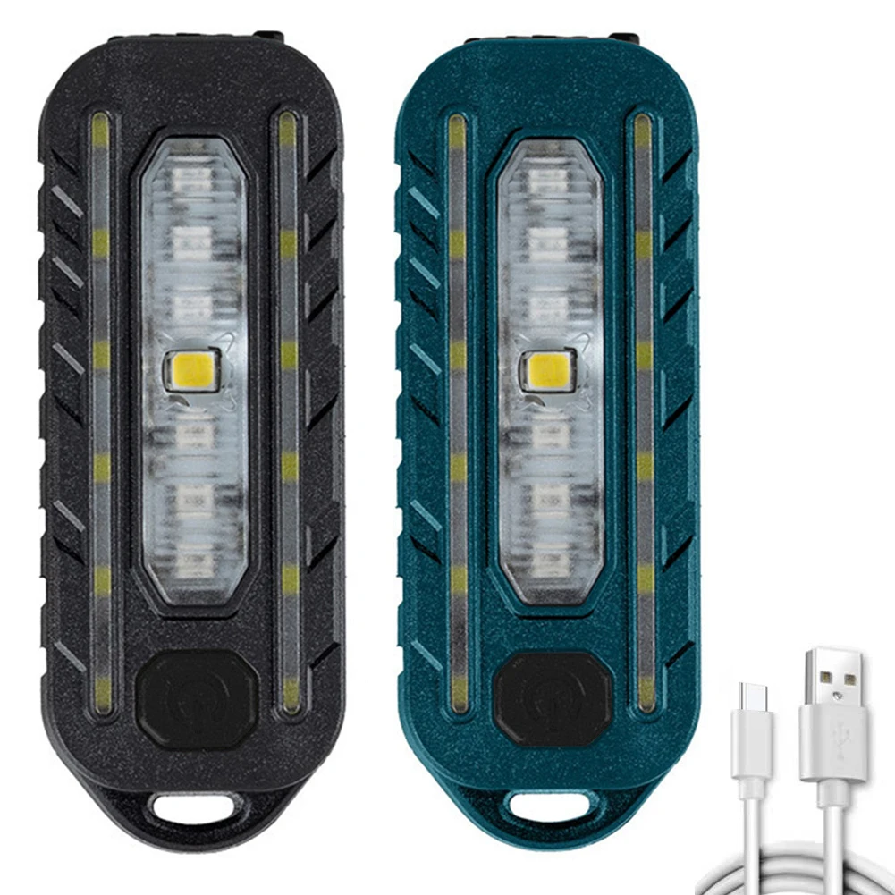 

Rechargeable Bicycle Headlights Waterproof 5 Levels Adjustable Multipurpose Mini Thin Flashlight Cycling Equipment