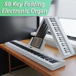88 Key Folding Electronic Organ Portable Strength Keyboard Electronic Piano Children Beginner Professional Keyboard Instruments