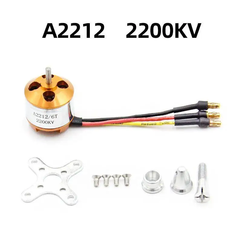 XXD A2212Serie borstelloze motor voor RC-vliegtuig drones met vaste vleugels 930KV 1000KV 1400KV 2200KV 2450KV 2700KV