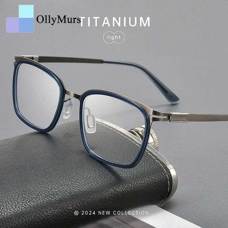 

OLLYMURS Сверхлегкие модные роскошные очки Wagner в стиле ретро, овальные, маленькие размеры, оптическая оправа для мужских и женских очков по рецепту