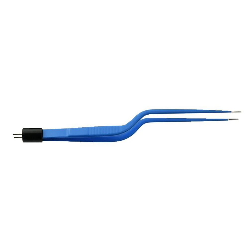 Factory Supplier Bipolar Forceps Stainless Parts 185mm for Electrosurgical Unit Leep Knife AHA Socket