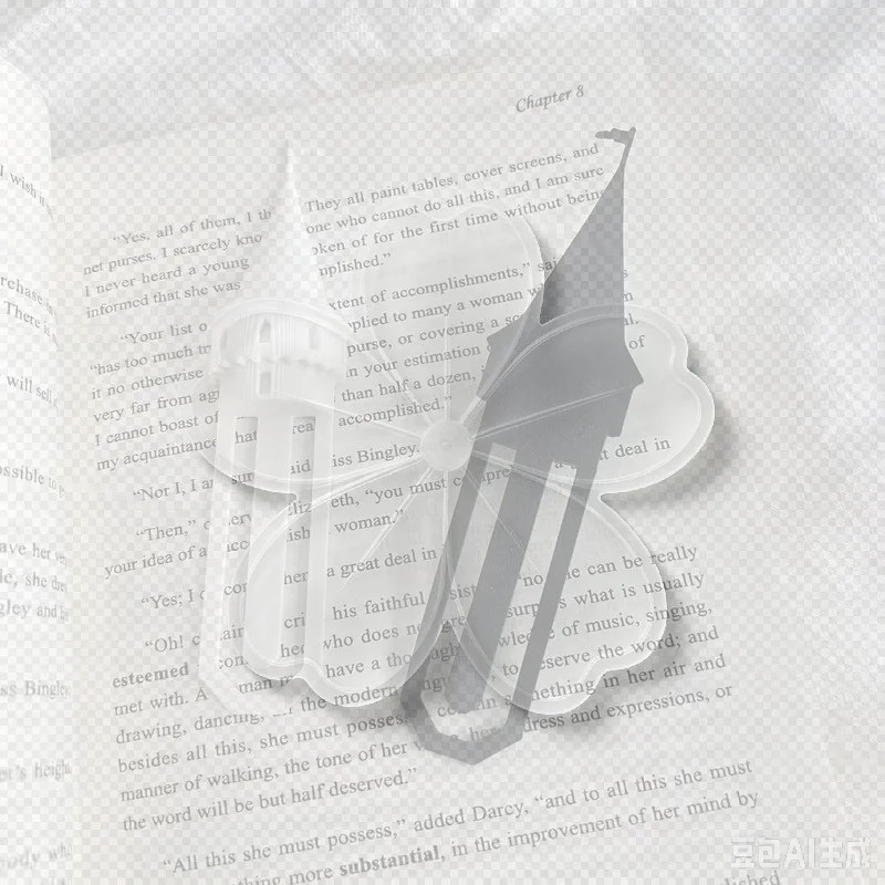 3D Printing Magic Castle Bookmarks Castle Shape Novelty Page Marker Handmade Fun Reading Stationery Reading Accessories