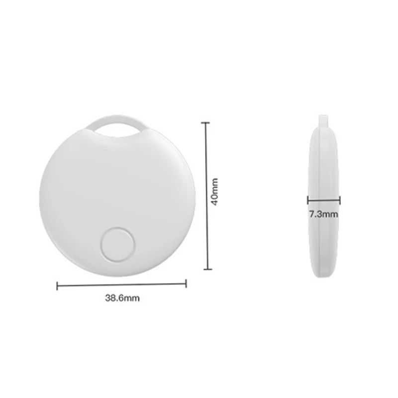 GPS Tracker for iphone IOS Devices Work with Apple Find My App Messges Reminder Anti Lose Sound Fast Locate Smart Tag