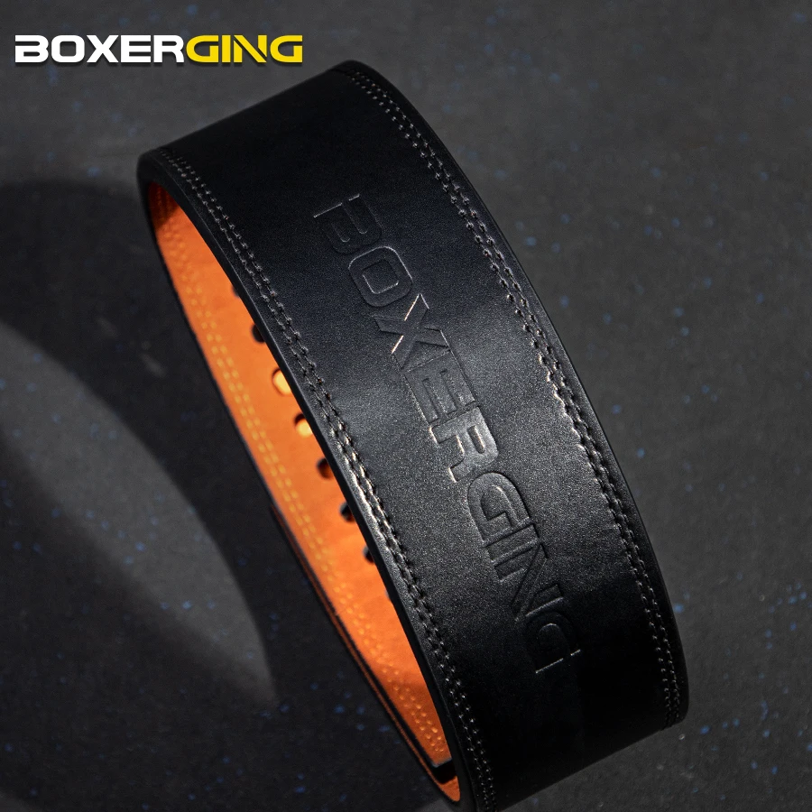BOXERGINGトレーニング・パワーベルト BOXERGING Strength Lifting Fitness Belt Quick Buckle Deep Squat