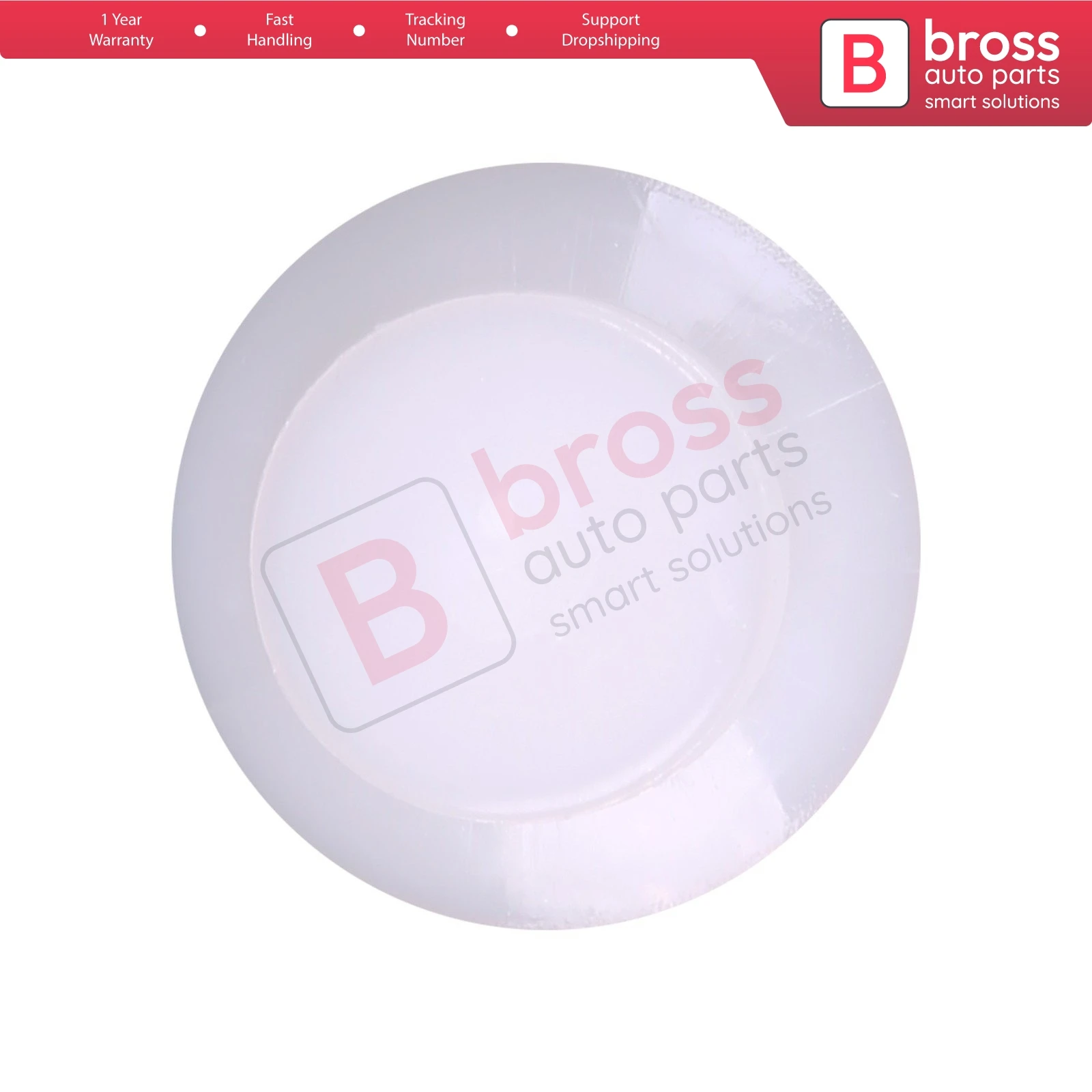 Bross Auto Parts BCF133 10 Pieces Interior Door Trim Panel Retainer-Roof-Headliner Clip , White for Mercedes : 0089880978