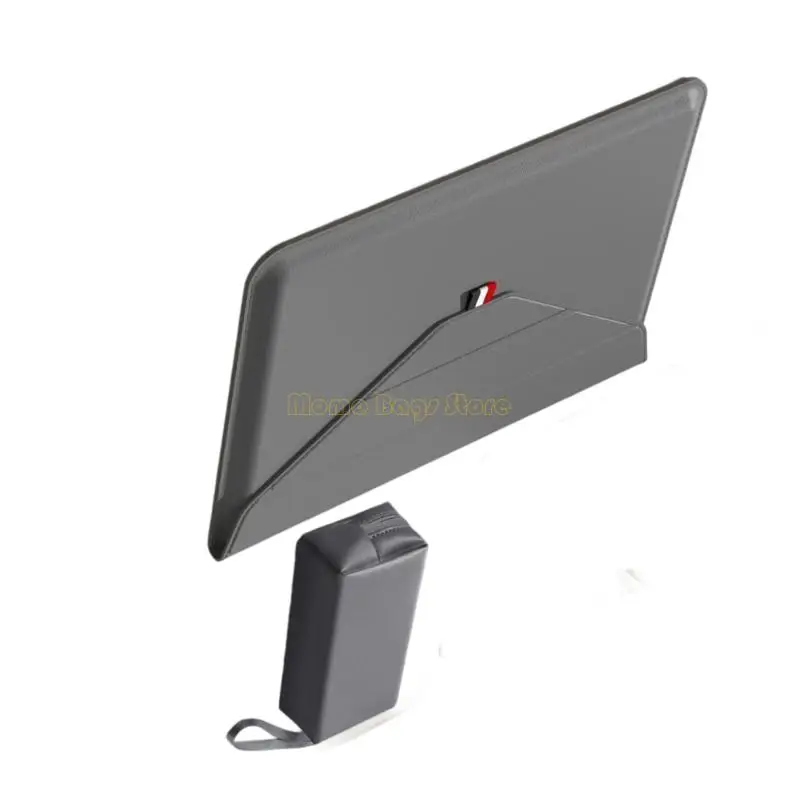 X90D Laptop Sleeve Case Portable Versatile Bag Laptop Case with Stand,Waterproof Antis Scratch Leather Laptop Protective Cover